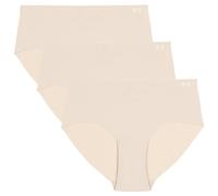Under Armour - Women's Pure Stretch Solid Hipster Pants 3 Pack - Intimo S beige
