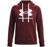 Felpa da donna Under Armour Rival Fleece Logo Hoodie-RED M M
