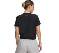 Under Armour Women's Tech Pth Graphic Short Sleeve T-Shirt Magliette, Nero/Castlerock, M Donna