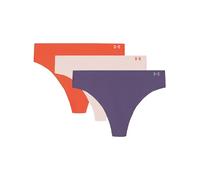 Under Armour Pure Stretch 3-Pack No Show Thong Mutande S multicolore