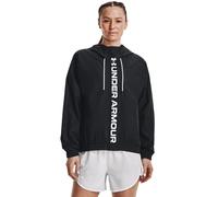 Under Armour Woven FZ Damen-Jacke Trainingsjacke Sportjacke Laufjacke Nera