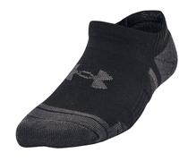 Calze Under Armour Performance Tech No Show da bambini - Confezione da 3 paia Nero / Nero / Jet Grigio XS