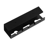 Under Desk Cable Management, 15.7 Inch Cord Hider Organizer, Concealed No-Drill Wire Holder, Heavy-Duty Metal Tray for Gaming Setup, Office, Nightstand, and Kitchen Workstation