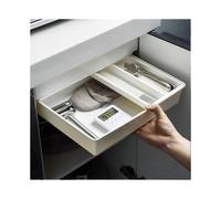 Under Desk Drawer Organizer Hidden Large Capacity Self Adhesive Desktop Storage Box for Home Office School Desk Storage and Organization