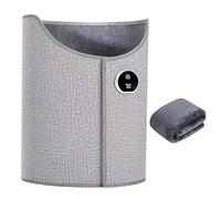 Under Desk Leg Foot Heater - 51cm Foldable Space Heater | Lightweight 200W Personal Heating Panel With Blanket, 6-Level Temperature Control & Auto Shut-Off For Travel Hotel Dorm Room And Workplace