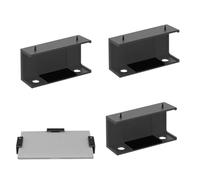 Under Desk Mount for Laptop Multifunctional Under Desk Bracket Tray Screws | Rack for Laptop, Tablet, TV Box, Modem