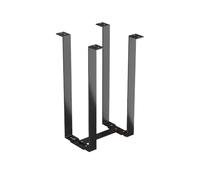 Under Desk Pc Holder, Adjustable Steel Bracket, Open Frame Design, Space-Saving Tower Mount, Computer Organizer, Ideal for Home Office Hotel and Study Room Setup 20,09 pollici