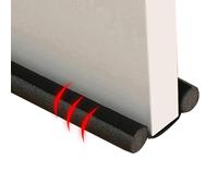 Under Door Draft Stopper - Door Draft Blocker for Exterior & Interior Doors, Door Draft Stopper, Adjustable Door Seal Strip, Weather Stripping Noise Blocker, Window Breeze Blocker