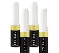 Under Eye Balm Stick per borse sotto gli occhi e occhiaie, curcuma e retinolo, siero idratante contro gonfiore e linee sottili, balsamo per la cura degli occhi per le donne (4 pezzi)