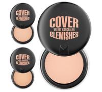Under Eye Concealer, Longwear Full Coverage Face Foundation, Smudgeproof and Waterproof Makeup, Lightweight Radiant Finish for Dark Circles, Blemishes, 1,61 x 1,1 pollici