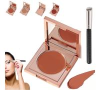 Under Eye Corrector,Colored Clay Cc Undereye Corrector,Under Eye Hydrating Concealer,Undereye Color Correctors for Dark Circles,Natural Look (Orange)