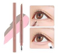 Under Eye Highlighter | Corrector Bicolore A Forma Di Baco Penna Makeup | Ombretto 2.5 g Per Donne Ragazze | Compleanno Festa Viaggio Spettacolo Costume