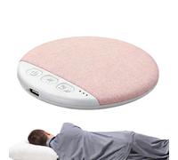 Under Pillow Speaker, portatile bianco noce, stereo sound device with Volume Control, Bedside Sleep Machine for Adults Kids Sleepers, Home Apartment Dorm Hotel, for Office Travel Use