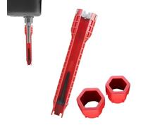 Under Sink Wrench Faucet Tool - Slotted Design Basin Faucet Nut Tool