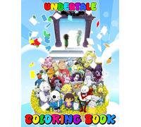 Under-tale's Coloring Book: Coloring Book For Kids, Ages 4-8, Ages 8-12 and Adults With 50+ High Quality Coloring Pages | Great Gift Holidays for Children