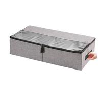 Under The Bed Storage - Adjustable Bins with Handles | Under-Bed Storage Bins with Adjustable Compartments and Handles, Ideal For Closet, Bedroom, Living Room, Home, Appartamento, Clothes, Toys, Boots