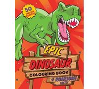Under The Cover Press Dinosaur Colouring Book (Tascabile)