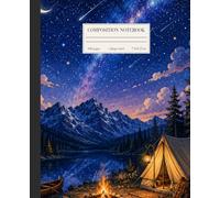 Under the Milky Way: A Mountain Camping Composition Notebook Inspired by Stargazing and Outdoor Adventure