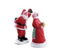 UNDER THE MISTLETOE SET OF 2 LEMAX