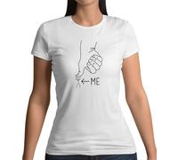 Under The Pollice Bastone Uomo - T-Shirt - Marito Fidanzato More...love