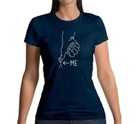 Under The Pollice Bastone Uomo - T-Shirt - Marito Fidanzato More...love