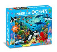 Under The Puzzle Box Puzzle Puzzle 100 pezzi per bambini dai 6 ai 12 anni, ottimo regalo di compleanno per ragazze e ragazzi