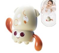 Under the Sea Bath Toys Set, Water Activated Wind-Up Animal Toy, Educational Octopus Toys for Kids, Indoor Play, Family Bath Time Fun, Motor Skill Development, 3.35x1.77 Inches