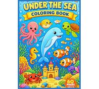 under the sea coloring book: coloring book for adults and kids, bold and easy designs for relaxation with sea life (bold & Easy coloring)
