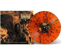 under the sign of rebellion (orange/black splatter
