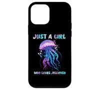 Under Watercolor Sea Ocean Just A Girl Who Loves JellyFish Custodia per iPhone 12 mini
