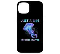 Under Watercolor Sea Ocean Just A Girl Who Loves JellyFish Custodia per iPhone 13