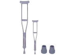 Underarm Crutches for Adults,Elbow Crutches for, Adjustable Crutches for WalkingErgonomic Underarm Crutches 1 Pair, Portable Height Adjustable Crutches, for Broken Foot or Leg Injuries
