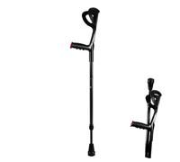 Underarm Crutches for Adults,Elbow Crutches for, Adjustable Crutches for WalkingFolding Forearm Open Cuff Crutches Adult, Height Adjustable Foldable Elbow Crutch, Portable Walking Aid