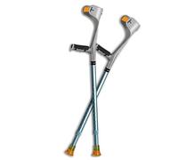 Underarm Crutches for Adults,Elbow Crutches for, Adjustable Crutches for WalkingPortable Forearm Crutches for Adults, with Anti-Drop Cuff Aluminum Elbow Crutch, Retractable Walking Aid
