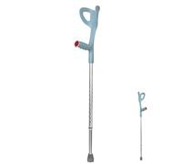 Underarm Crutches for Adults,Elbow Crutches for, Adjustable Crutches for WalkingRetractable Forearm Crutches for Adults, Height Adjustable Lightweight Aluminum Arm Crutches, Great for Travel or Work