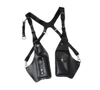 Underarm Strap Pouch - Vintage Pouch Vest, Multi-Pocket Utility Bag | Lightweight Chest Sling Carrier, Travel Shoulder Gear Organizer, Ideal for Commuting Use or Urban Style Outfits