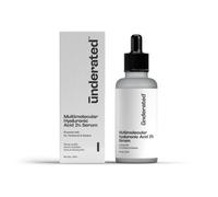 Underated Multimolecular Hyaluronic Acid Serum with DL Panthenol & Gotu Kola Extract for Hydrated, Dewy & Plump-Looking Skin | Lightweight, Non-Sticky Formula | 30mL