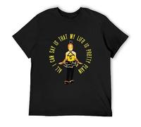 Underbkreky Blind Melon T Shirt Funny Birthday Cotton Tee Vintage Gift for Men's Black L
