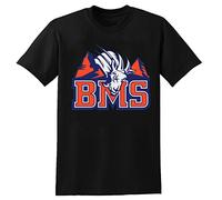 Underbkreky Blue Mountain State T-Shirt Graphic Tee Printed Top Mens Unisex Tee Black L