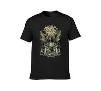 Underbkreky Thy Art Is Murder Band The Adversary Mens T-Shirt Casual Cotton Unisex Tees Tops Black L