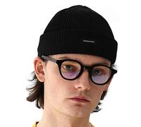 UNDERCONTROL Aerocool Confortevole Berretto Estivo Fourseasons Taglia Unica rinfrescante per Uomo Donna Unisex Tinta Unita Leggero Allenamento Berretto con Teschio Fresco Prodotto in Corea (Nero)
