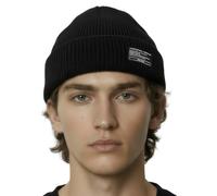 UNDERCONTROL Berretto da Pescatore Invernale da Uomo e da Donna Unisex, Elegante, Semplice, con Teschio, con Visiera Arrotolabile, Confezione da 16 Colori (Nero)