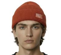 UNDERCONTROL Berretto da Pescatore Invernale da Uomo e da Donna Unisex, Elegante, Semplice, con Teschio, con Visiera Arrotolabile, Confezione da 16 Colori (Arancione)