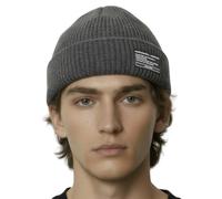 UNDERCONTROL Berretto da Pescatore Invernale da Uomo e da Donna Unisex, Elegante, Semplice, con Teschio, con Visiera Arrotolabile, Confezione da 16 Colori (Carbone)