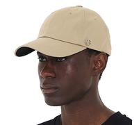 UNDERCONTROL Cappellino da Baseball Extra Large Oversize con Corona Alta Grande XXL Etichetta in Acciaio Cucita a Mano Chiusura Regolabile Rilassata Taglia Forte XL da papà in Cotone Coreano (Beige)