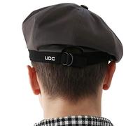 UNDERCONTROL Cappello da Cacciatore Unisex con Berretto da Pittore Francese, Casual, Regolabile, con Cinturino Militare in (IT, Testo, M, L, Gray)