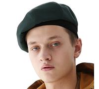 UNDERCONTROL Cappello da Cacciatore Unisex con Berretto da Pittore Francese, Casual, Regolabile, con Cinturino Militare in (IT, Testo, M, L, Green)