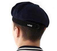 UNDERCONTROL Cappello da Cacciatore Unisex con Berretto da Pittore Francese, Casual, Regolabile, con Cinturino Militare in (IT, Testo, M, L, Navy)