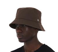 UNDERCONTROL Cappello da Pescatore Extra Large Oversize XXL per Testa Grande, Etichetta in Acciaio Cucita a Mano, Tinta Unita, Unisex, Taglia Grande, Coreano, Protezione UV (Marrone)
