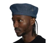 UNDERCONTROL Cappello da Pittore con Basco Extra Large Oversize per Testa Grande XXL Etichetta in Acciaio Cucita a Mano Regolabile Denim Anti-sbiadimento Unisex XL Taglia Forte Coreano (Blu Denim)